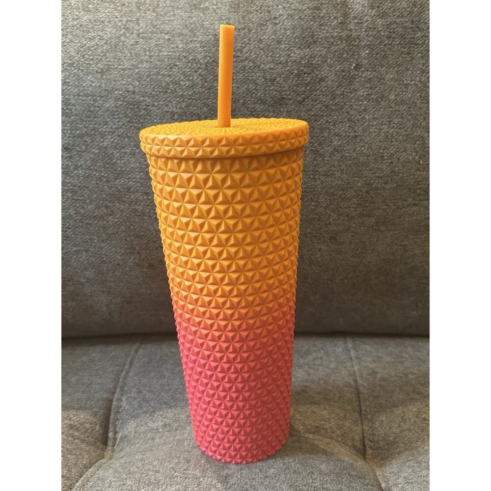 Mainstays 26oz Double Wall Plastic Ombre Tumbler